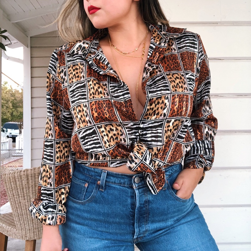 Vintage Button Up
